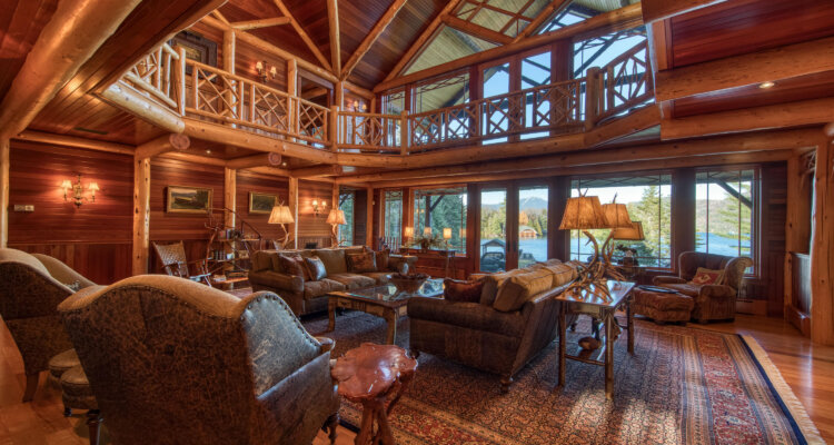 luxury adk living room